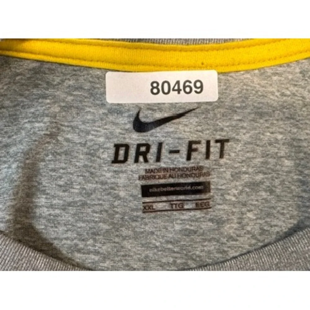 Nike Dri-FIT Livestrong Mens XXL Gray Heather Short Sleeve Training T-Shirt